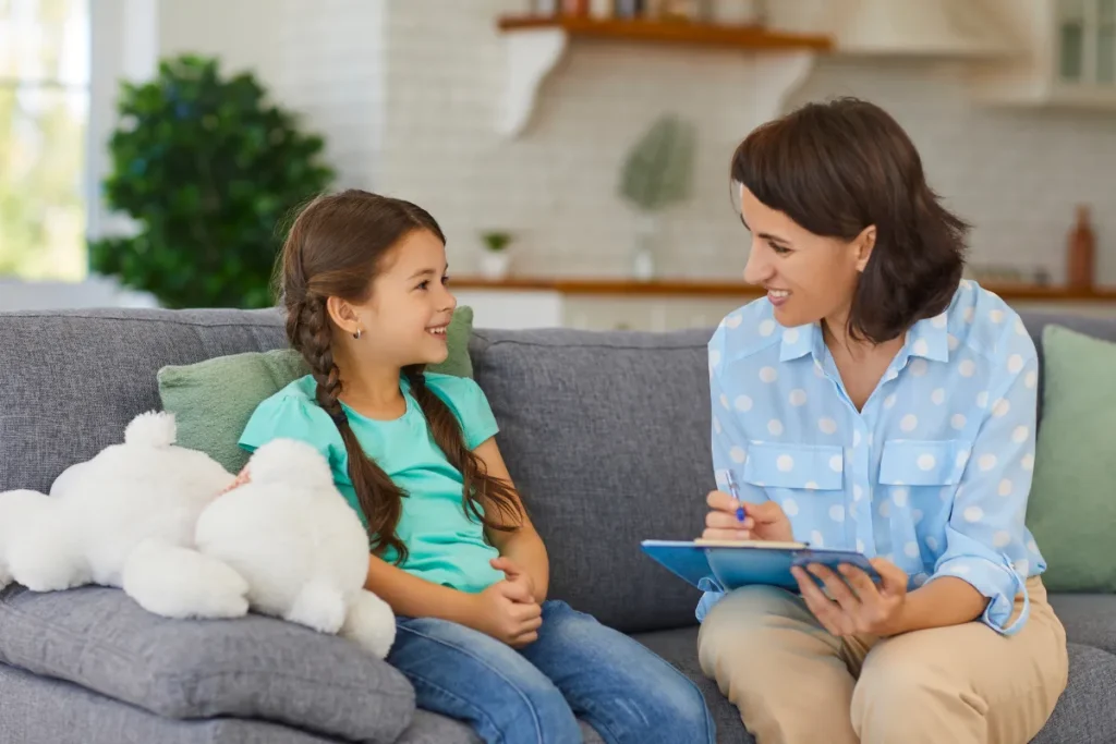 Social communication therapy for children
